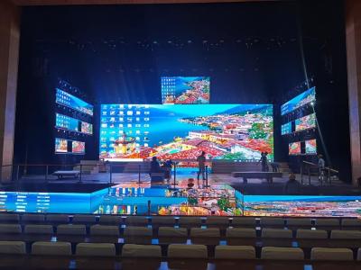 China Stage LED ScreensP3.91 Rental Indoor LED Display Screen  3840Hz Refresh Rate,500X500 and 500x1000 cabinet ，good brightne for sale