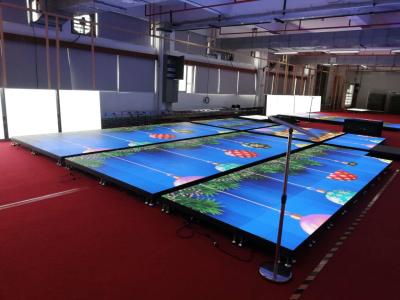 Chine Écran populaire professionnel de Dance Floor de lumière de disco du système DJ RVB LED d'exposition de mariage de partie d'équipement d'étape de la Chine à vendre