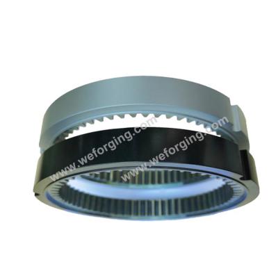 China Blackening Large Ring Gears HRC 18-55 Hardness For High Stress Environments for sale