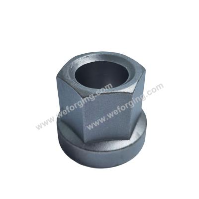 China Zinc Plated Stainless Steel Lock Nuts Forgings For Construction Requirements for sale
