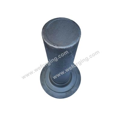 China Precision Hot Forging For Titanium Carbon Steel Die Forged Flanges Gear Shaft for sale