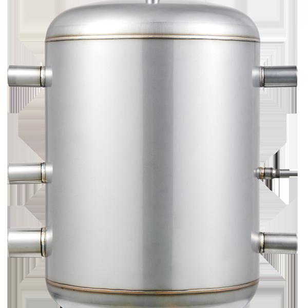 Quality 250L DSS2205 Buffer Water Tank Heating Buffer Tank For Boiler for sale