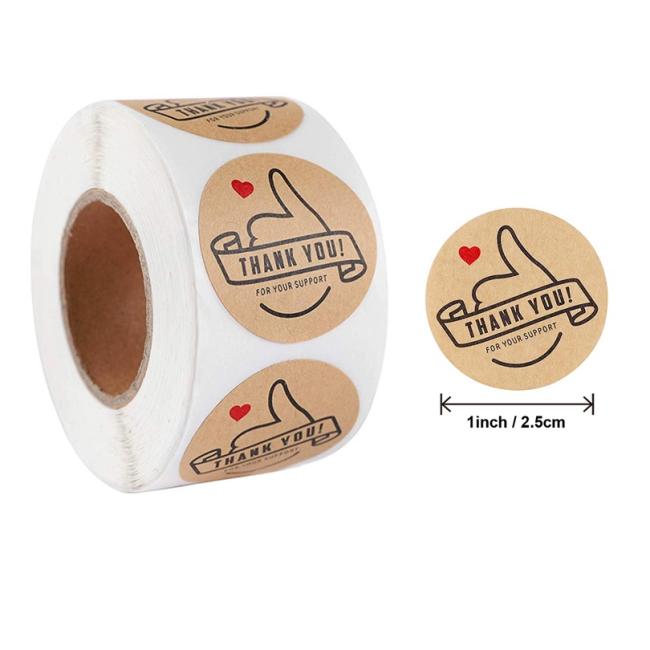 2025 New Design Fast Shipping Roll Self-Adhesive Labels Color Printing Pvc Roll Labels Customization for Packaging