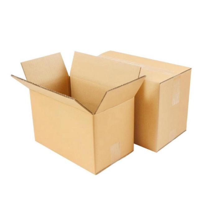 Hot Sale Custom Logo Custom Size Large Kraft Paper Cardboard Packaging Box for Mailing or Shipping