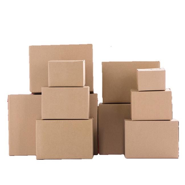 Hot Sale Custom Logo Custom Size Large Kraft Paper Cardboard Packaging Box for Mailing or Shipping
