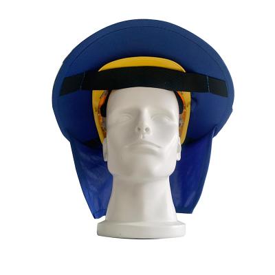 China Protector de pescoço tamanho 35 x 19 cm cortina de capacete para proteção solar respirável à venda