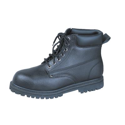 China Steel Toe MJ-8 Buffalo Leather Safety Shoes for Men Meeting CE EN 20345 Standards for sale