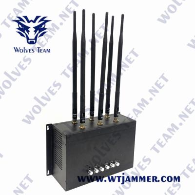 China 50-70Mhz Low Frequency Indoor Signal Jammer 30W Adjustable Power for sale