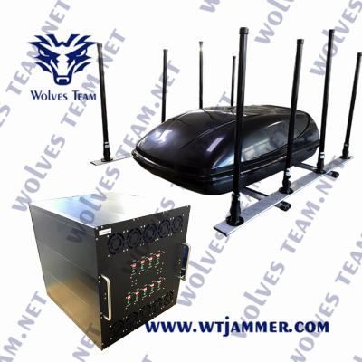 China Portable Vehicle Signal Jammer Full Band Frequency 20Mhz 6000Mhz for sale