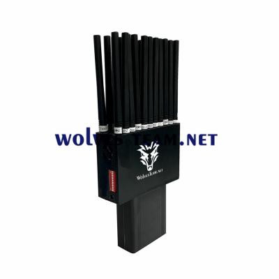 China 22 Bands Handheld GPS Jammer Blocker RF 315MHz 433MHz 868MHz for sale