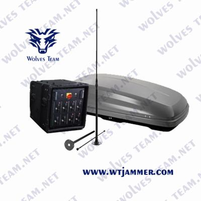 China Anti Explosive Military Wireless Signal Jammer 20-6000MHz 1000 Meters For Bomb IED for sale