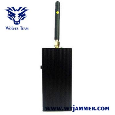 China 1 Band Handheld Signal Jammer Low Frequency 50-70Mhz 20 Meters Jamming Range for sale