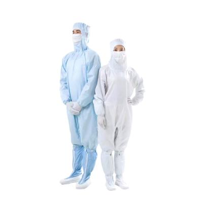 China Waterproof Eco Friendly Anti Static Disposable Cleanroom Garments for sale