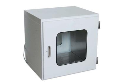 China Stainless Steel Electronic Interlock Static Cleanroom Pass Box for sale