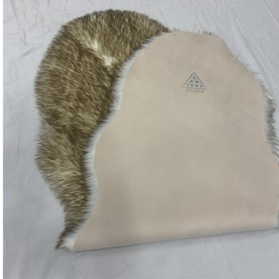 China Square Sheared Sheepskin Rug Artificial Fur Carpet 38KG for sale