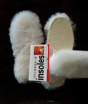 China Washable Slipper Sheepskin Shoe Inserts Replacements for sale