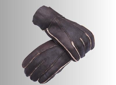 China Breathable Sheepskin Gloves Womens Unisex Mittens Regular size for sale