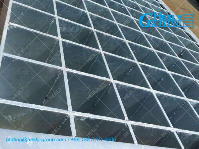 galvanized pressure locked grating