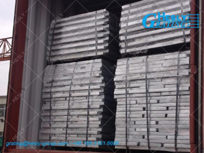 hot dipped galvanized steel grating stairs