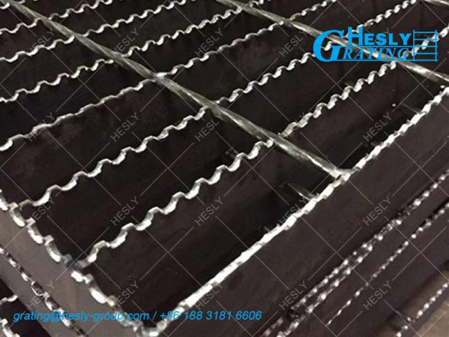 serrated bar grating hot dipped galvanized
