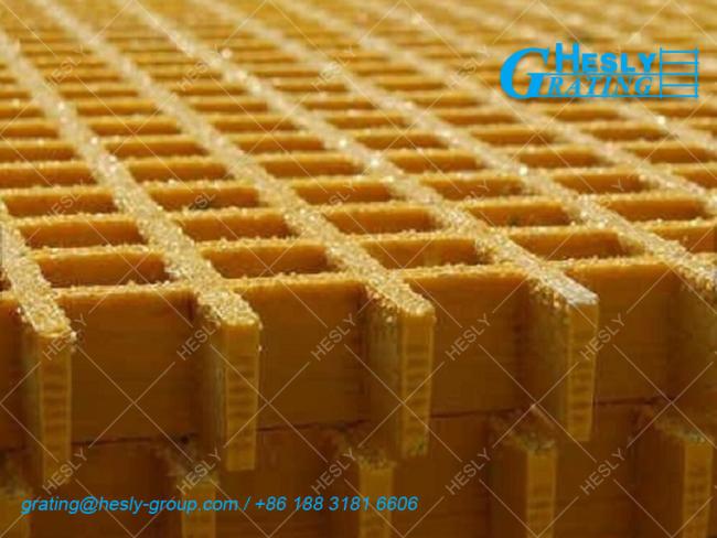 GRP Moulded Grating Gritted Surface