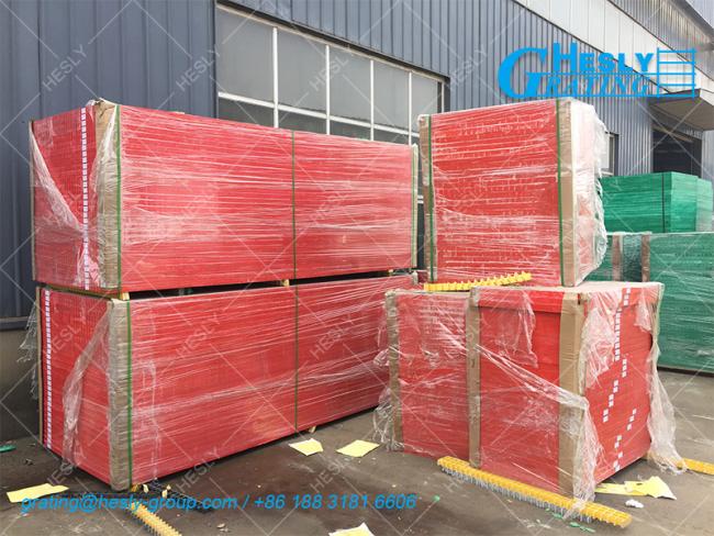 Red GRP grating sheet
