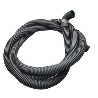 China Corrugated Washing Machine Drain Hose With Clamp Electric Power Source for sale