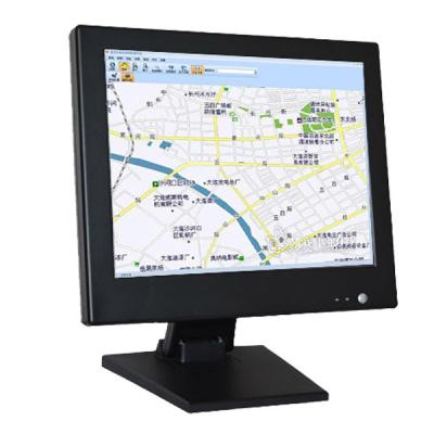 China 17 Inch Black PC Industrial CCTV LCD Monitor Screen TFT High Brightness for sale