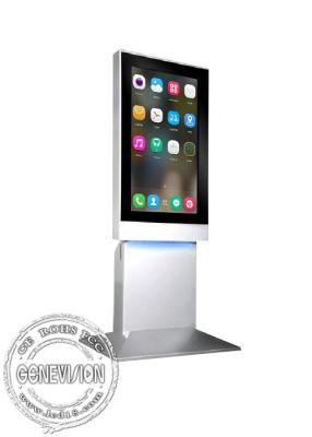 China Lcd advertising Touch Screen Kiosk , HD Digital Information Display android for sale