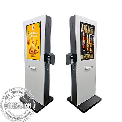 China Outdoor Self Service Kiosks With 4G RAM 2000pcs Storage And Content Scheduling à venda