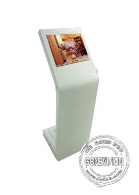 China Full Multi Touch Screen Digital Poster Kiosk 22 Inch Lcd Display With Music Album for sale