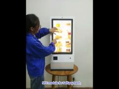 24“ Desktop NFC Card Reader Restaurant Monitor Touch Screen Ordering Payment Kiosk