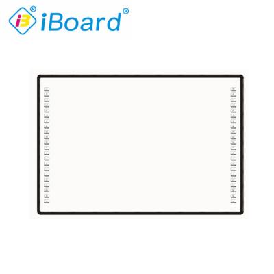China Interactive Projector Board 4K 82 85 102 Inch Side Bar 10 Touch Points USB PC Pen Finger Writing White Board For Schools à venda