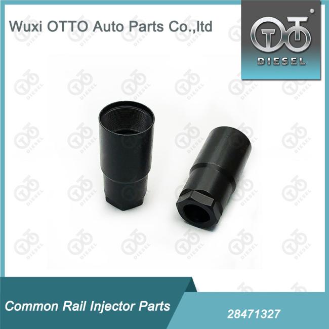 Close-up view of Diesel Injector Nozzle Nut Cap