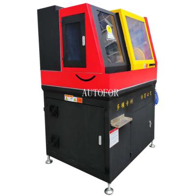China Automatic Pipe Cutting Machine Small Diameter Tube Bar Stepping Feed Mode for sale