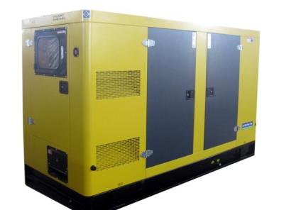 China 64kw/80kva Cummins Diesel Generator Set with 50°C Max Radiator and noise lower than 75dB  low noise diesel generator for sale
