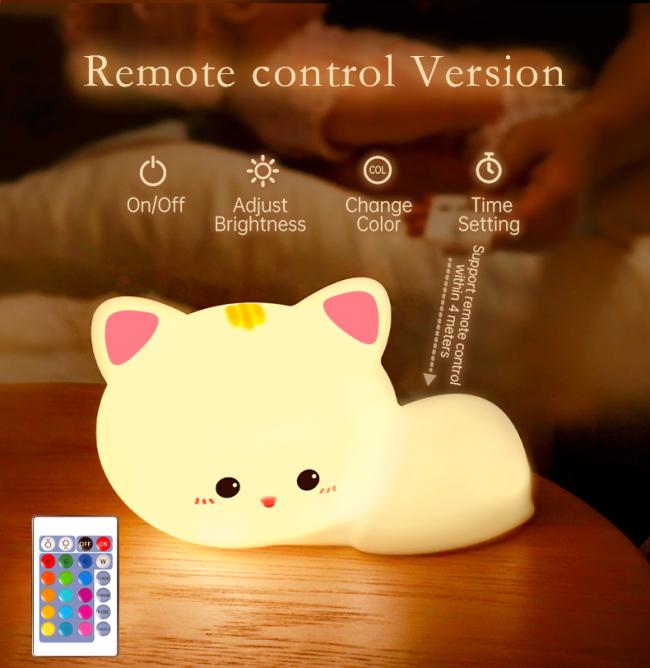 Children sleep training night light