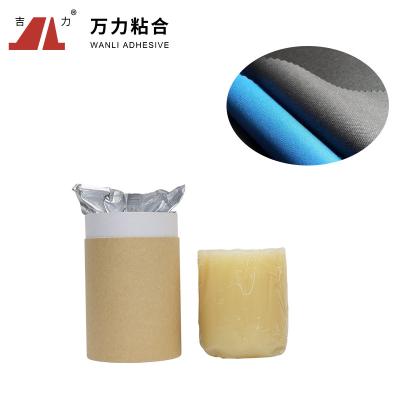China Solid PUR Fabric Glue On Polyester Bonding Super Textile PUR-6120 for sale