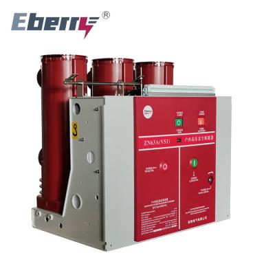 China Factory ZN63 VS1 -12 Indoor VCB medium voltage Vacuum Circuit Breaker for Metal-clad Enclosed switchgear for sale