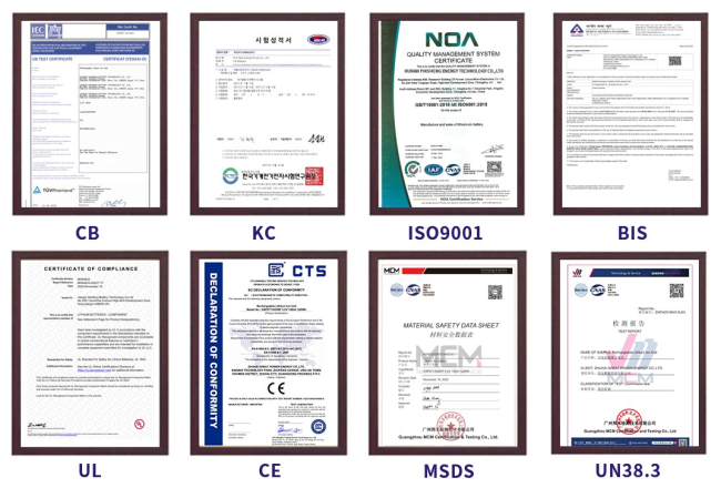 Product certifications and safety standards