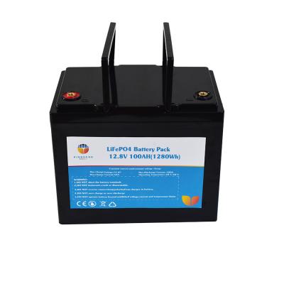 China 12V 100Ah 4S1P Solar Energy Storage Lithium Ion Battery Pack for sale