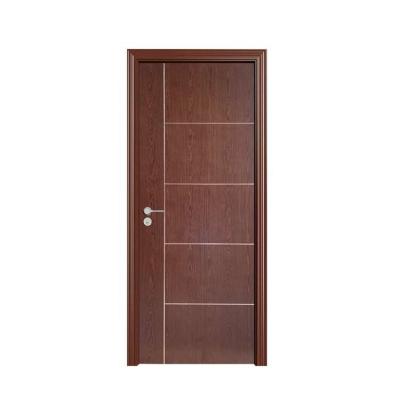 China Customizable Apartment Interior Wooden Doors Side Opening for sale
