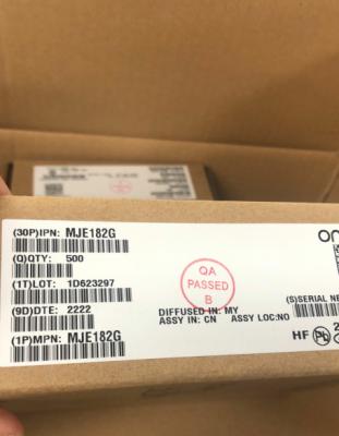 中国 MJE182 パワートランジスタ バイポーラ (BJT) シングルトランジスタ NPN 80V TO-225 MJE182G 販売のため