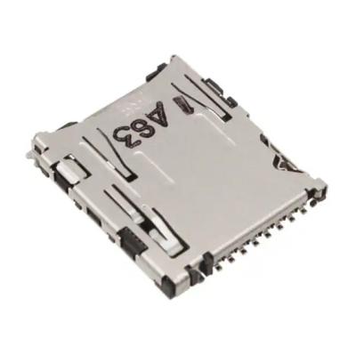 China MICROSD Hirose PC Card Sockets DM3AT-SF-PEJM5 Right Angle Gold for sale