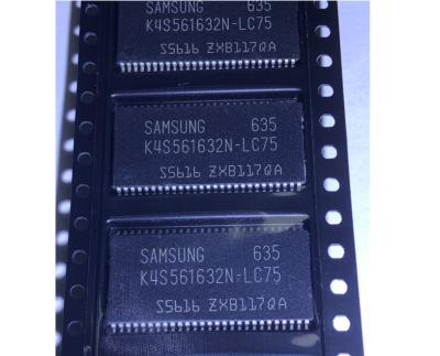 China K4S561632N-LC75 Componentes eletrônicos de chip de circuitos integrados Samsung semicondutores à venda