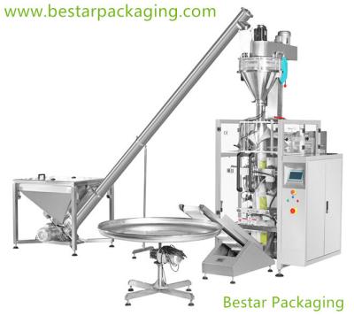 China Automatic powder sachet packing machine,with Auger filler,spiral conveyor,Product conveyor(HOT!!!) for sale