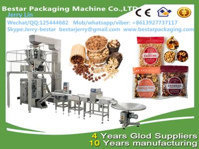 China Automatic peanut pista chiosun flower seed salmond cashew nut backstick pillow bag packing Bestar packaging machine for sale