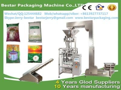 China Automatic Sugar Sachet Package Packaging Packing Machine with Roll Film bestar packaging machine for sale