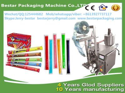 China stainless steel high quality ice rolly packaging machine bestar packaging machine for sale