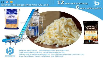 China High Configuration Bestar Cheese Pouch Weighing Packing Machine BSTV-650AZ for sale